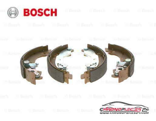 Achat de BOSCH 0 986 487 669 Jeu de mâchoires de frein pas chères