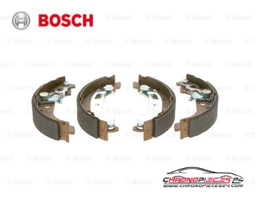 Achat de BOSCH 0 986 487 669 Jeu de mâchoires de frein pas chères