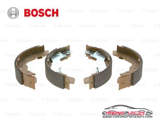 Achat de BOSCH 0 986 487 673 Jeu de mâchoires de frein pas chères