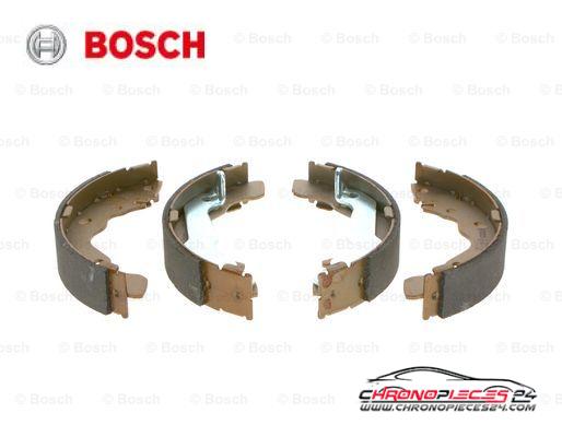 Achat de BOSCH 0 986 487 673 Jeu de mâchoires de frein pas chères