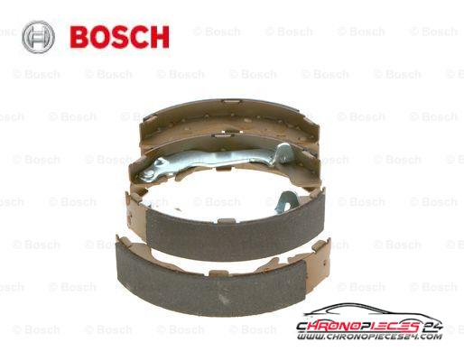 Achat de BOSCH 0 986 487 673 Jeu de mâchoires de frein pas chères