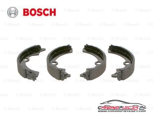 Achat de BOSCH 0 986 487 676 Jeu de mâchoires de frein pas chères