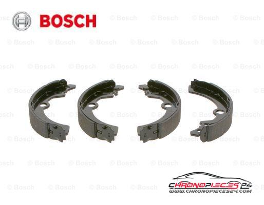 Achat de BOSCH 0 986 487 676 Jeu de mâchoires de frein pas chères