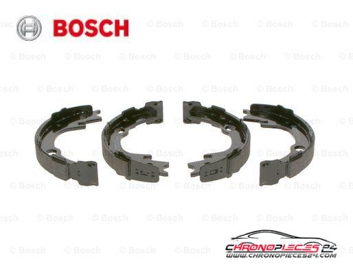 Achat de BOSCH 0 986 487 679 Jeu de mâchoires de frein, frein de stationnement pas chères