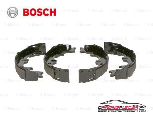 Achat de BOSCH 0 986 487 680 Jeu de mâchoires de frein, frein de stationnement pas chères