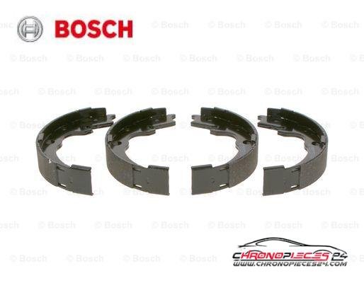 Achat de BOSCH 0 986 487 686 Jeu de mâchoires de frein, frein de stationnement pas chères