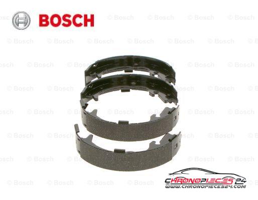 Achat de BOSCH 0 986 487 686 Jeu de mâchoires de frein, frein de stationnement pas chères