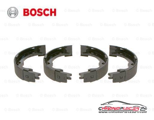 Achat de BOSCH 0 986 487 686 Jeu de mâchoires de frein, frein de stationnement pas chères