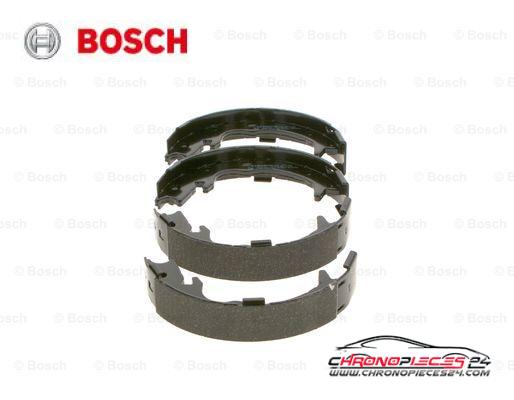 Achat de BOSCH 0 986 487 686 Jeu de mâchoires de frein, frein de stationnement pas chères