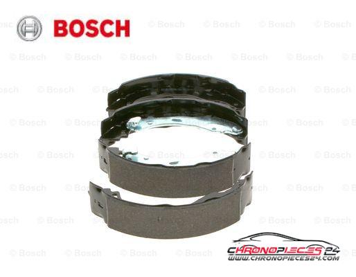 Achat de BOSCH 0 986 487 690 Jeu de mâchoires de frein pas chères