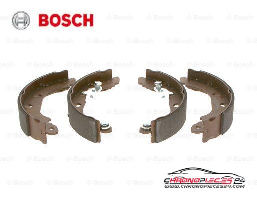 Achat de BOSCH 0 986 487 699 Jeu de mâchoires de frein pas chères