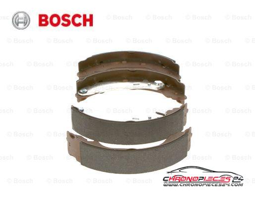 Achat de BOSCH 0 986 487 699 Jeu de mâchoires de frein pas chères