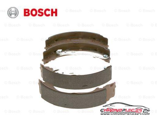 Achat de BOSCH 0 986 487 699 Jeu de mâchoires de frein pas chères