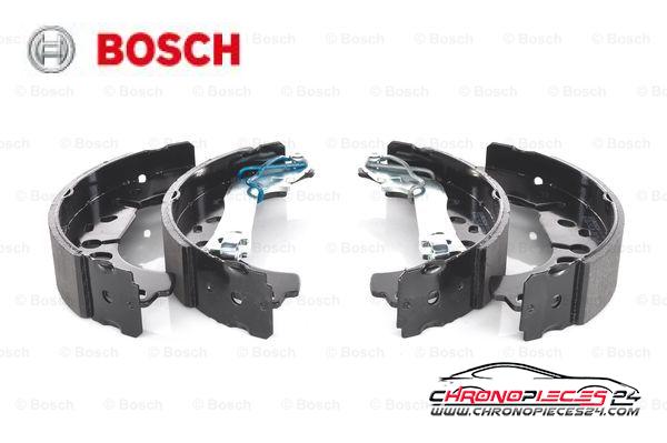 Achat de BOSCH 0 986 487 703 Jeu de mâchoires de frein pas chères