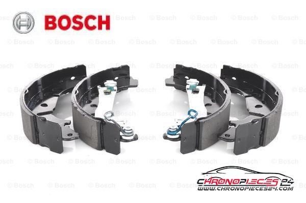 Achat de BOSCH 0 986 487 703 Jeu de mâchoires de frein pas chères