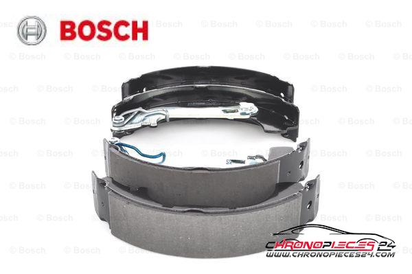 Achat de BOSCH 0 986 487 703 Jeu de mâchoires de frein pas chères