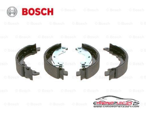 Achat de BOSCH 0 986 487 704 Jeu de mâchoires de frein pas chères