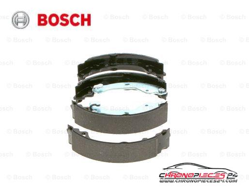 Achat de BOSCH 0 986 487 704 Jeu de mâchoires de frein pas chères