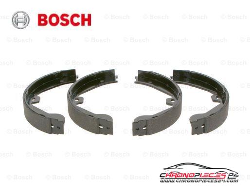 Achat de BOSCH 0 986 487 705 Jeu de mâchoires de frein, frein de stationnement pas chères