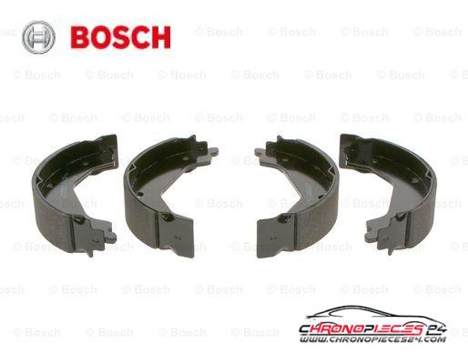 Achat de BOSCH 0 986 487 708 Jeu de mâchoires de frein, frein de stationnement pas chères