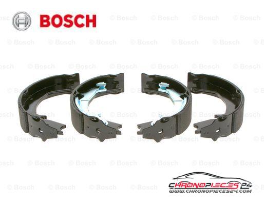 Achat de BOSCH 0 986 487 711 Jeu de mâchoires de frein, frein de stationnement pas chères