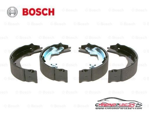 Achat de BOSCH 0 986 487 711 Jeu de mâchoires de frein, frein de stationnement pas chères