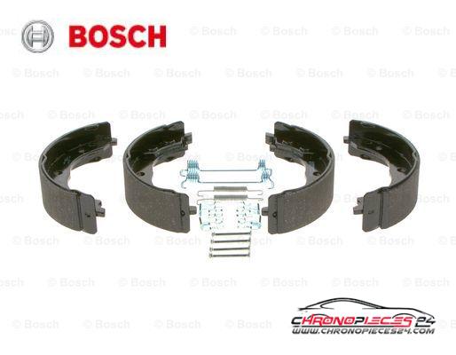 Achat de BOSCH 0 986 487 712 Jeu de mâchoires de frein, frein de stationnement pas chères