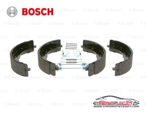 Achat de BOSCH 0 986 487 712 Jeu de mâchoires de frein, frein de stationnement pas chères