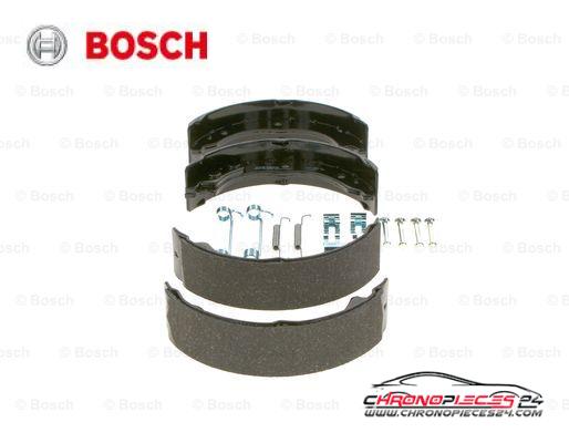 Achat de BOSCH 0 986 487 712 Jeu de mâchoires de frein, frein de stationnement pas chères