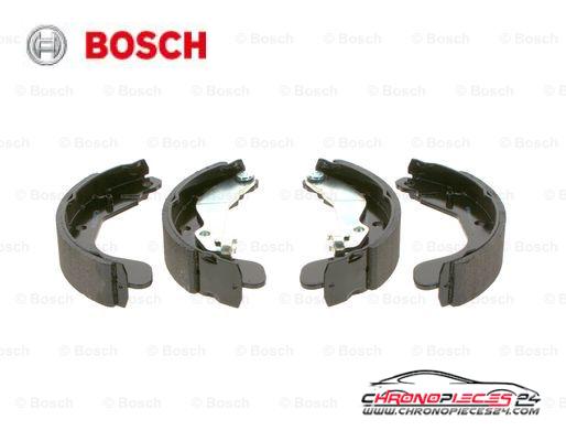 Achat de BOSCH 0 986 487 714 Jeu de mâchoires de frein pas chères