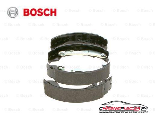 Achat de BOSCH 0 986 487 714 Jeu de mâchoires de frein pas chères