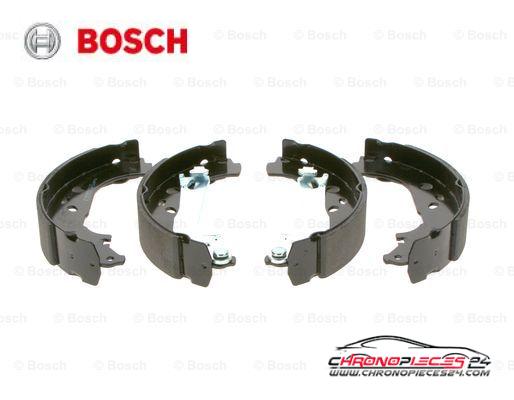 Achat de BOSCH 0 986 487 717 Jeu de mâchoires de frein pas chères