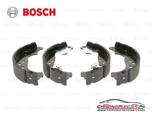 Achat de BOSCH 0 986 487 717 Jeu de mâchoires de frein pas chères