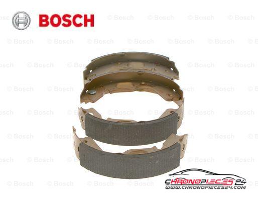 Achat de BOSCH 0 986 487 719 Jeu de mâchoires de frein pas chères