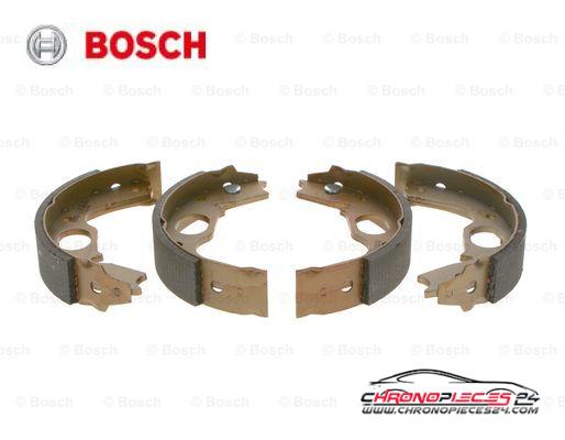 Achat de BOSCH 0 986 487 719 Jeu de mâchoires de frein pas chères