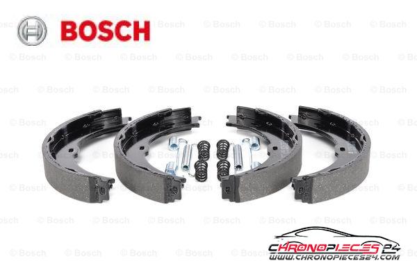 Achat de BOSCH 0 986 487 720 Jeu de mâchoires de frein, frein de stationnement pas chères