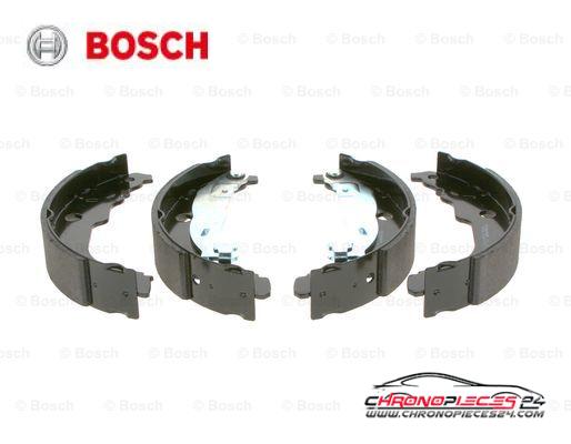 Achat de BOSCH 0 986 487 721 Jeu de mâchoires de frein pas chères