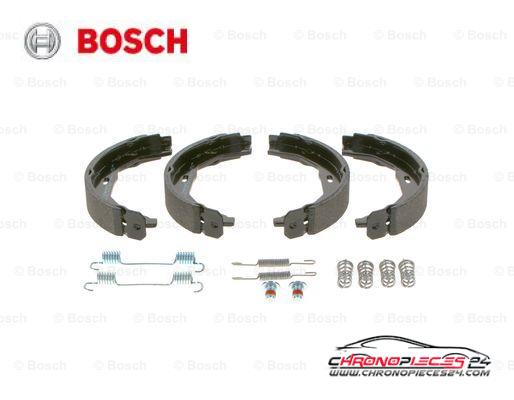 Achat de BOSCH 0 986 487 723 Jeu de mâchoires de frein, frein de stationnement pas chères