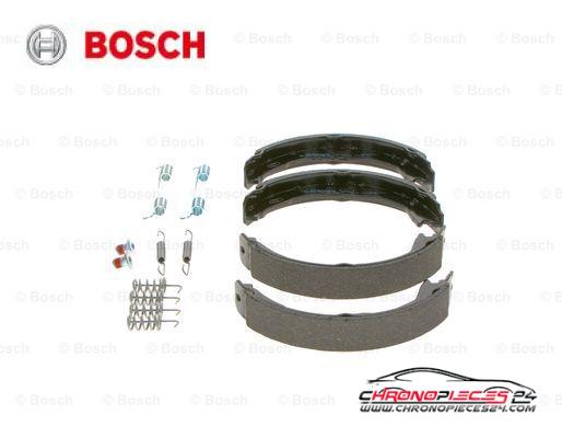 Achat de BOSCH 0 986 487 723 Jeu de mâchoires de frein, frein de stationnement pas chères