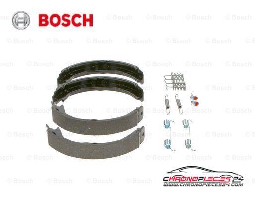 Achat de BOSCH 0 986 487 723 Jeu de mâchoires de frein, frein de stationnement pas chères