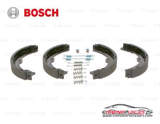 Achat de BOSCH 0 986 487 725 Jeu de mâchoires de frein, frein de stationnement pas chères