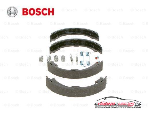 Achat de BOSCH 0 986 487 725 Jeu de mâchoires de frein, frein de stationnement pas chères