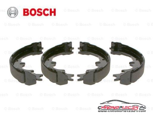 Achat de BOSCH 0 986 487 727 Jeu de mâchoires de frein, frein de stationnement pas chères