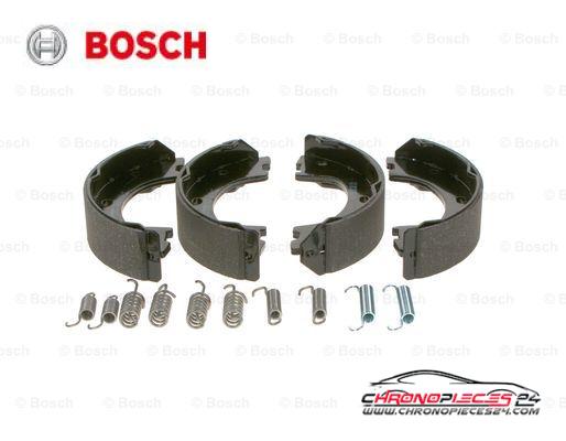 Achat de BOSCH 0 986 487 751 Jeu de mâchoires de frein, frein de stationnement pas chères