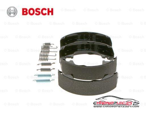 Achat de BOSCH 0 986 487 751 Jeu de mâchoires de frein, frein de stationnement pas chères