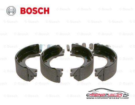 Achat de BOSCH 0 986 487 751 Jeu de mâchoires de frein, frein de stationnement pas chères