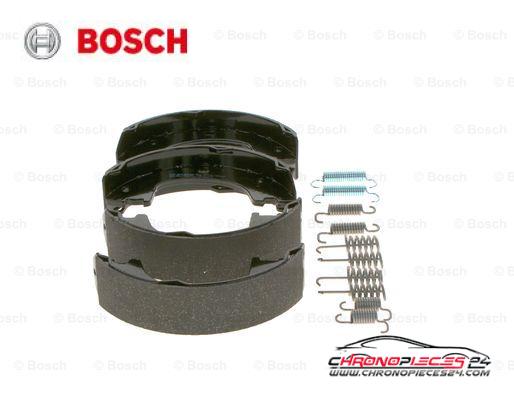 Achat de BOSCH 0 986 487 751 Jeu de mâchoires de frein, frein de stationnement pas chères