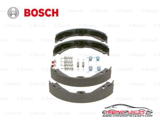 Achat de BOSCH 0 986 487 752 Jeu de mâchoires de frein, frein de stationnement pas chères