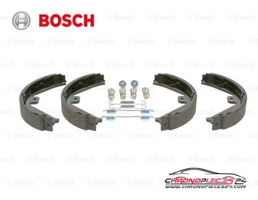 Achat de BOSCH 0 986 487 752 Jeu de mâchoires de frein, frein de stationnement pas chères