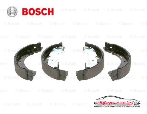 Achat de BOSCH 0 986 487 753 Jeu de mâchoires de frein pas chères